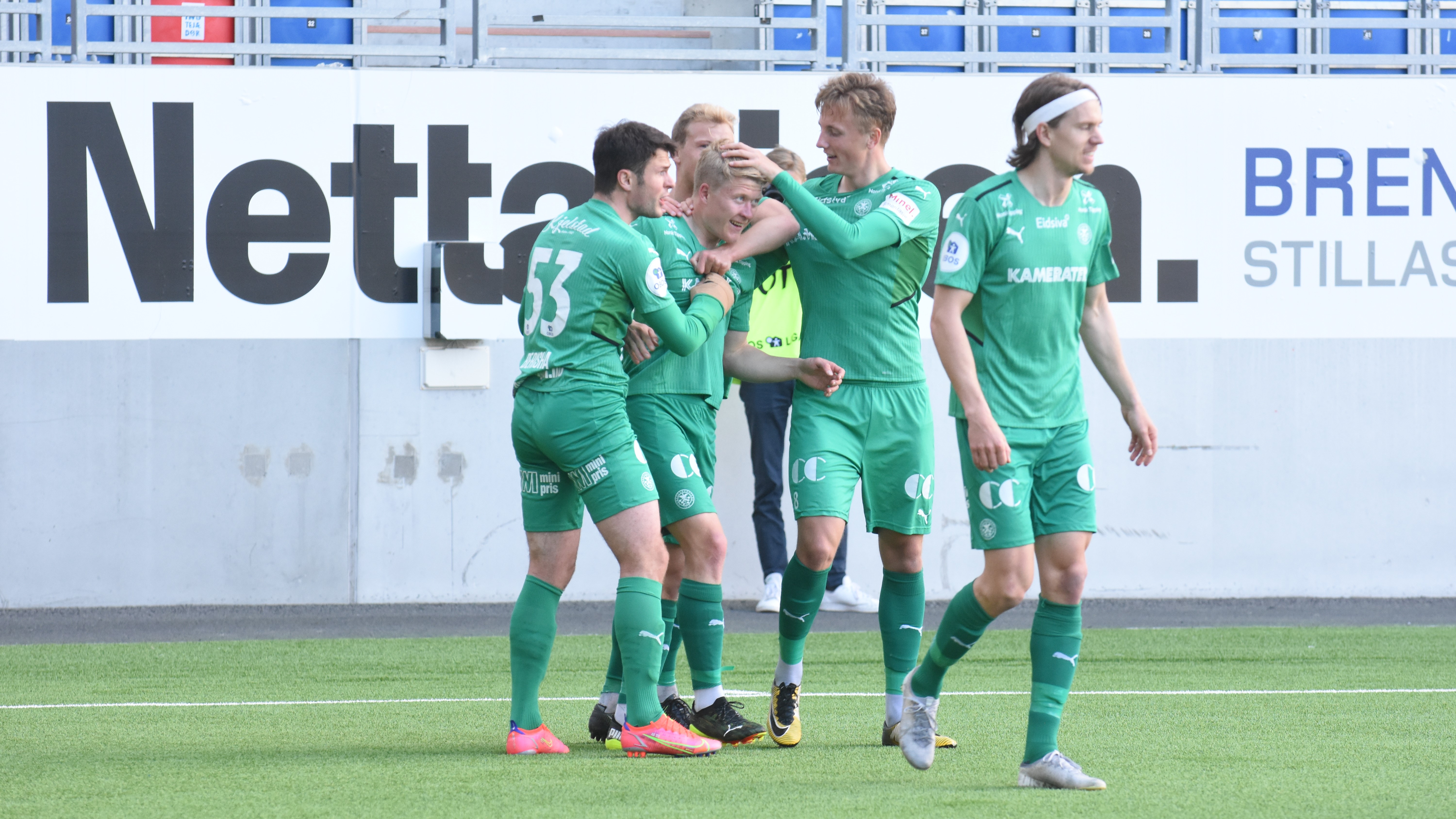 - Godt fornøyd med tre poeng her